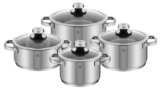 WMF Topf-Set Livo + Glasdeckel (4-tlg.) für nur 94,94 Euro inkl. Versand
