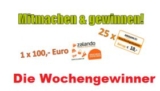 [GEWINNSPIEL] Die Wochengewinner des Newsletter- und Facebook-Gewinnspiels stehen fest!