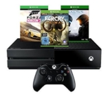 Xbox One 500GB Konsole inkl. Forza Horizon 2 + Far Cry Primal (100% Uncut) – Special Edition + Halo 5: Guardians für nur 319,- Euro inkl. Versand