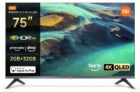 Xiaomi F Pro 4K UHD QLED Smart TV (75 Zoll, Fire TV, Triple Tuner, HDR10+, 120Hz) für 489€ (statt 619€)