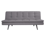 CARRYHOME Schlafsofa Laura in Hellgrau für nur 129,- Euro inkl. Versand