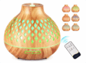 yumcute Aroma Diffuser (400ml, Auto-Abschaltung, 7 Farben LED) für nur 20,29€