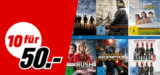 10 Blu-ray Filme für nur 50,- Euro bei MediaMarkt