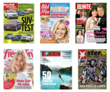 Verschiedene Zeitschriftenabos mit Scheckprämie in Höhe des Kaufpreises – z.B. 3 Monate FOCUS für 58,50 Euro