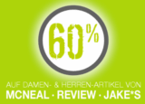 60% Rabatt auf die Marken Review, McNeal und Jake*s bei Zengoes – z.B. T-Shirts ab 3,98 Euro!