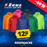 Zeus Regenjacke für Kinder und Erwachsene nur je 17,94€ inkl. Versand