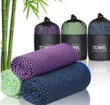 3er Pack Zacro Kühlendes Handtuch (Mikrofaser, weich, atmungsaktiv) für nur 7,79 Euro